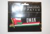 OMAN COUNTRY FLAG WORD IRON ON PATCH CREST BADGE ... NEW