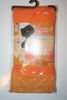 ORANGE OPAQUE FANCY CAPRI FOOTLESS TIGHTS WITH LACE ... 100 - 175 LBS .. NEW IN PACKAGE