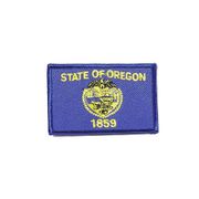 OREGON USA STATE FLAG IRON ON PATCH CREST BADGE 2 1/8 X 3 1/4 INCHES ... NEW