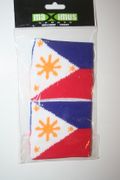 PAIR OF PHILIPPINES COUNTRY FLAG WRISTBANDS SWEATBANDS .. NEW