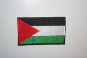 PALESTINA COUNTRY FLAG SMALL IRON ON PATCH CREST BADGE .. NEW
