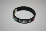 PALESTINE BLACK COUNTRY FLAG FLEXIBLE BRACELET WRISTBAND ... NEW