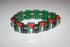 PALESTINE COUNTRY FLAG FLEXIBLE METAL REVERSIBLE BRACELET ... NEW