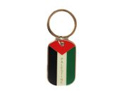 PALESTINE COUNTRY FLAG KEYCHAIN ..HIGH QUALITY .. NEW