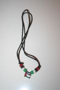 PALESTINE COUNTRY FLAG METAL NECKLACE .. NEW