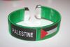 PALESTINE GREEN SUPER THICK COUNTRY FLAG FLEXIBLE BRACELET WRISTBAND ..  NEW