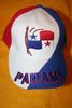 PANAMA COUNTRY FLAG COLORS EMBOSSED HAT CAP .. NEW PANAMA COUNTRY FLAG COLORS EMBOSSED HAT CAP .. NEW