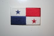 PANAMA COUNTRY FLAG SMALL IRON ON PATCH CREST BADGE . NEW