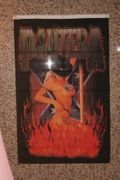 PANTERA HEAVEY METAL ROCK BAND 3 X 5 FOOT FLAG BANNER .. NEW