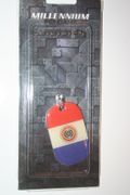 PARAGUAY COUNTRY FLAG  METAL DOG TAG NECKLACE PENDANT .. NEW