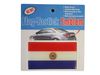 PARAGUAY COUNTRY FLAG WAVY BUMPER DECAL STICKER EMBLEM ...