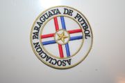 PARAGUAY FIFA WORLD CUP ASOCIACION  PARAGUAYA DE FUTBOL PATCH CREST BADGE .. FOOTBALL SOCCER .. NEW