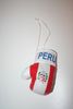 PERU COUNTRY FLAG MINIATURE BOXING GLOVE ... HIGH QUALITY NEW