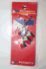 PHILIPPINES 5 COUNTRY FLAG CHARM KEYCHAIN .. NEW