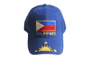 PHILIPPINES BLUE COUNTRY FLAG EMBOSSED HAT CAP .. NEW