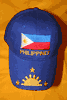 PHILIPPINES BLUE COUNTRY FLAG EMBROIDERED HAT BASEBALL CAP .. NEW