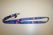 PHILIPPINES BLUE COUNTRY FLAG HIGH QUALITY LANYARD KEYCHAIN PASSHOLDER NECKSTRAP ... NEW