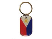 PHILIPPINES COUNTRY FLAG KEYCHAIN ..HIGH QUALITY .. NEW