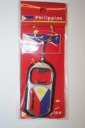 PHILIPPINES COUNTRY FLAG LED LIGHT BOTTLE OPENER KEYCHAIN .. NEW