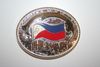 PHILIPPINES COUNTRY FLAG METAL BELT BUCKLE .. NEW