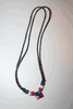 PHILIPPINES COUNTRY FLAG METAL NECKLACE CHOKER .. NEW