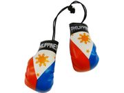 PHILIPPINES COUNTRY FLAG MINI BOXING GLOVES ..HIGH QUALITY .. NEW