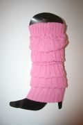 ***SOLD OUT***PINK PAIR OF LADIES  LEG WARMERS LEGGINGS BY ANGELINA .. ONE SIZE FITS ALL.. NEW 