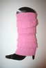 ***SOLD OUT***PINK PAIR OF LADIES  LEG WARMERS LEGGINGS BY ANGELINA .. ONE SIZE FITS ALL.. NEW 
