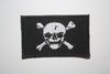 PIRATE BLACK SKULL & CROSS BONES SMALL PATCH CREST BADGE .. NEW PIRATE BLACK SKULL & CROSS BONES SMALL PATCH CREST BADGE .. NEW