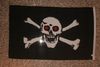 PIRATE SKULL AND CROSS BONES WITH RED EYES 3' X 5' FLAG ... NEW PIRATE SKULL AND CROSS BONES WITH RED EYES 3' X 5' FLAG ... NEW