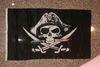 PIRATE SKULL AND CROSS SWORDS WITH PIRATE HAT 3' X 5' FEET FLAG BANNER .. NEW PIRATE SKULL AND CROSS SWORDS WITH PIRATE HAT 3' X 5' FEET FLAG BANNER .. NEW