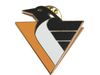 PITTSBURGH PENGUINS LOGO NHL HOCKEY LAPEL PIN BADGE 1' X 1' INCHES .. NEW