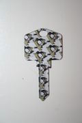 ***SOLD OUT ***PITTSBURGH PENGUINS NHL HOCKEY WEISER WR5 UNCUT HOUSE KEY BLANK .. NEW