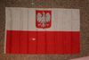 POLAND 3' X 5' NATIONAL COUNTRY FLAG BANNER WITH EAGLE TAPESTRY .. NEW