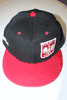 POLAND BLACK & RED HIP HOP HAT...NEW