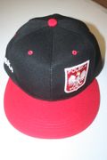 POLAND BLACK & RED HIP HOP HAT...NEW