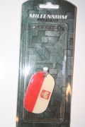 POLAND COUNTRY FLAG METAL DOG TAG NECKLACE PENDANT .. NEW