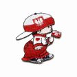 POLAND LITTLE BOY COUNTRY FLAG IRON ON EMBROIDERED PATCH CREST BADGE .. POLSKA .. NEW