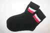 POLAND POLSKA COUNTRY FLAG PAIR OF BLACK HIGH QUALITY DRESS SOCKS .. 2 SIZES AVAILABLE ... MEN'S & WOMEN'S .. NEW IN PACKAGE
