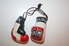 POLAND POLSKA COUNTRY FLAG PAIR OF MINIATURE BOXING GLOVES .. NEW