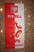 POLAND POLSKA EURO CUP SOCCER FOOTBALL X-LARGE HANGING BANNER FLAG .. BIALO-CZERWONI .. NEW