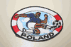 POLAND SOCCER FOOTBALL PLAYER IRON ON PATCH CREST BADGE ..NEW