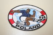 POLAND SOCCER FOOTBALL PLAYER IRON ON PATCH CREST BADGE ..NEW