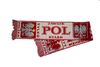 POLSKA POLAND COUNTRY FLAG POL TYLKO ZAWSZE BIALO WARM THIN SCARF POLSKA POLAND COUNTRY FLAG POL TYLKO ZAWSZE BIALO WARM THIN SCARF