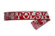 POLSKA POLAND COUNTRY FLAG POLSKA CZERWONI BIALO WARM THIN SCARF