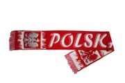 POLSKA POLAND COUNTRY FLAG POLSKA RED WARM THIN SCARF