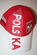 POLSKA RED FIFA WORLD CUP SOCCER FOOTBALL HAT CAP  .. POLAND .. NEW