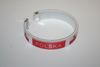 POLSKA WHITE COUNTRY FLAG FLEXIBLE C BRACELET WRISTBAND ... POLAND ... NEW