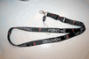 PONTIAC BLACK HIGH QUALITY CAR LANYARD KEYCHAIN PASSHOLDER TICKET HOLDER .. NEW