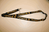 PORSCHE BLACK HIGH QUALITY SPORTS CAR LANYARD KEYCHAIN PASSHOLDER ... NEW
